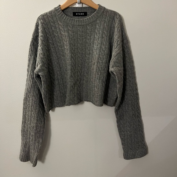 Stage by Frankie Shop - Farrah Braided Sweater - Picture 6 of 8